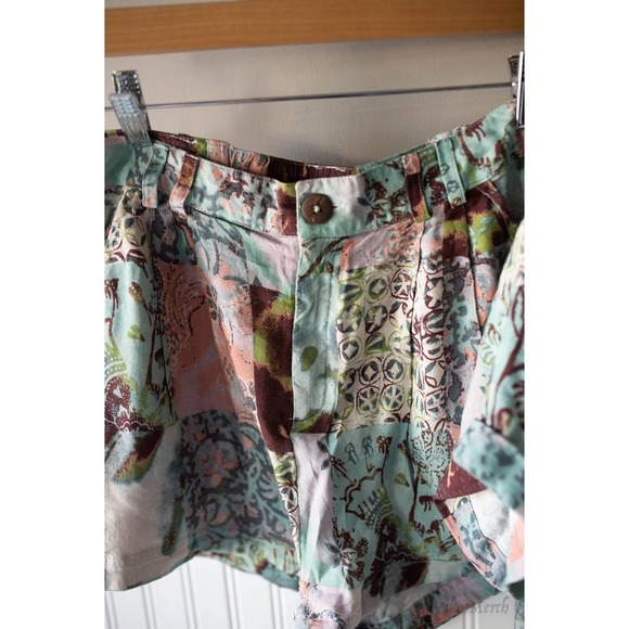 Free People Printed Lounge Set Shorts and Top XS NEW - Picture 3 of 5